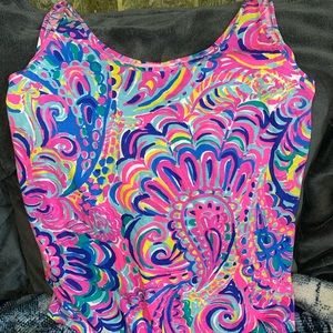 Lilly Pulitzer Kinsey Top psychedelic sunshine